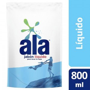 ALA JABON LIQUIDO ECOLAVADO MATIC 800ml